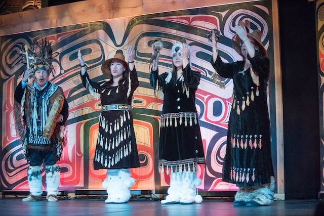 Spakwus Slolem Coastal Dance Festival Photo credit Chris Randle Provided by Dancers of Damelahamid One Time Use