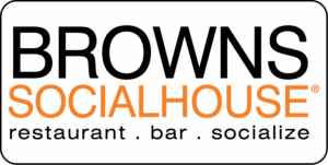 BROWNS USE STACKED LOGO 2022 Black Orange Framed